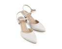 Magda - Zapatillas de Piel Marfil, vista 6