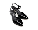 Magda - Zapatillas de Piel Negras, vista 6