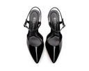 Magda - Zapatillas de Piel Negras, vista 7
