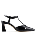 Magnolia zapatillas de piel negro - vista 4
