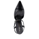 Magnolia zapatillas de piel negro - vista 5