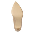 Maria zapatillas de piel beige - vista 6