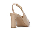 Mariana - Zapatillas de Piel Beige, vista 4