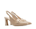 Mariana - Zapatillas de Piel Beige, vista 5