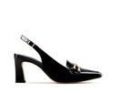 Mariana - Zapatillas de Piel Negras, vista 1
