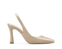 Marisela - Zapatillas de Piel Beige, vista 1