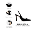 Marisela - Zapatillas de Piel Negras, infografía