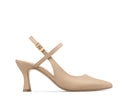 Marisol - Zapatillas de Piel Beige, vista 1