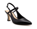 Marisol - Zapatillas de Piel Negras, vista 2