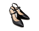 Marisol - Zapatillas de Piel Negras, vista 6
