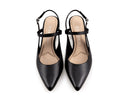 Marisol - Zapatillas de Piel Negras, vista 7