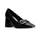 Martha - Zapatillas de Piel Negras, vista 2