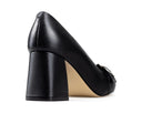 Martha - Zapatillas de Piel Negras, vista 4