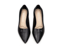 Mayra - Zapatillas de Piel Negras, vista 7