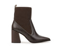 Mia - Botines de Piel Cafés, vista 1