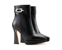 Mila - Botines de Piel Negros, vista 5