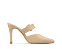 Milana - Zapatillas de Piel Beige, vista 4