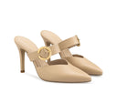Milana - Zapatillas de Piel Beige, vista 7