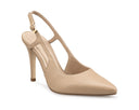 Miranda - Zapatillas de Piel Beige, vista 2