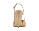 Miranda - Zapatillas de Piel Beige, vista 3