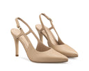 Miranda - Zapatillas de Piel Beige, vista 7
