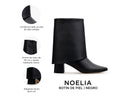 Noelia - Botines de Piel Negros, infografía