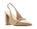 Nora - Zapatillas de Piel Beige, vista 2