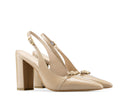 Nora - Zapatillas de Piel Beige, vista 5