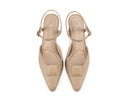 Olga - Zapatillas de Piel Beige, vista 7