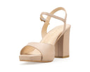 Olivia - Tacones de Piel Nude, vista 3