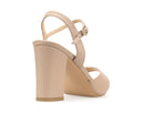 Olivia - Tacones de Piel Nude, vista 4