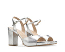 Olivia - Tacones de Piel Plata, vista 5