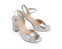 Olivia - Tacones de Piel Plata, vista 6