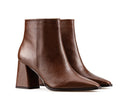 Paola - Botines de Piel Cafés, vista 5