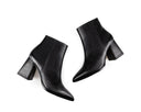 Paola - Botines de Piel Negros, vista 7