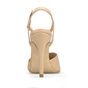 Patricia zapatillas de piel beige - vista 3