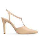 Patricia zapatillas de piel beige - vista 4
