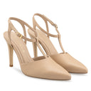 Patricia zapatillas de piel beige - vista 7