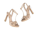 Paula - Tacones de Piel Beige, vista 7