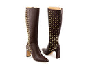 Regina - Botas de Piel Cafés, vista 7