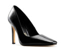 Renata - Zapatillas de Piel Negras, vista 2