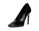 Renata - Zapatillas de Piel Negras, vista 3