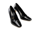 Renata - Zapatillas de Piel Negras, vista 6