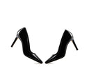 Renata - Zapatillas de Piel Negras, vista 7