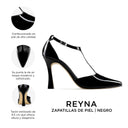Infografía Reyna negro - detalles y medidas