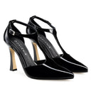 Reyna zapatilla de tacón negro - vista 7