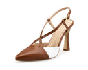 Romina - Zapatillas de Piel Cafés, vista 2
