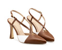 Romina - Zapatillas de Piel Cafés, vista 7