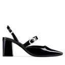 Salma zapatilla de tacón negro - vista 1