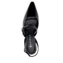 Salma zapatilla de tacón negro - vista 5